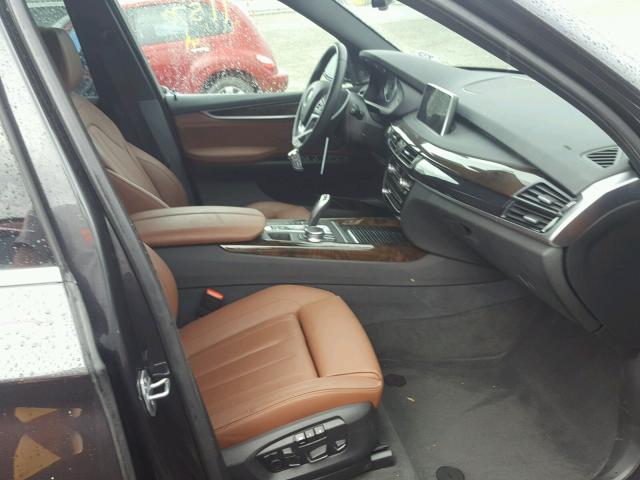 5UXKR6C36H0J84829 - 2017 BMW X5 XDRIVE5 გრაფიტი ფოტო 5