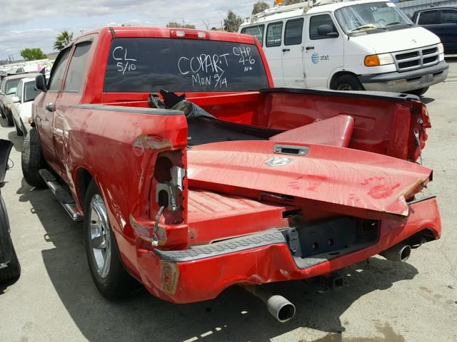 1C6RR6KT1ES330529 - 2014 RAM 1500 ST RED photo 3