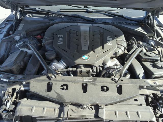 WBALZ3C56CDL71699 - 2012 BMW 650 I GRAY photo 7