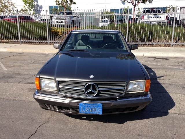 WDB12604412004433 - 1983 MERCEDES-BENZ 500SE GRAY photo 2