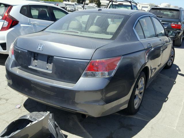 JHMCP26858C051939 - 2008 HONDA ACCORD EXL GRAY photo 4