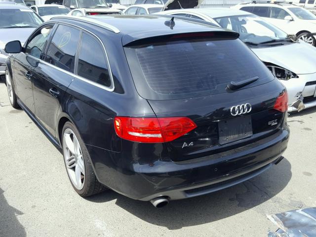 WAUXF78K89A233964 - 2009 AUDI A4 PRESTIG BLACK photo 3