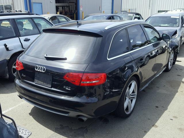 WAUXF78K89A233964 - 2009 AUDI A4 PRESTIG BLACK photo 4