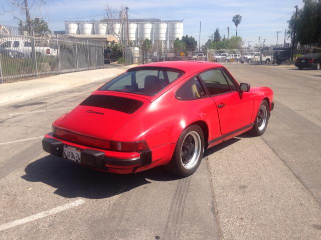 WP0AB091XHS120706 - 1987 PORSCHE 911 CARRER RED photo 4