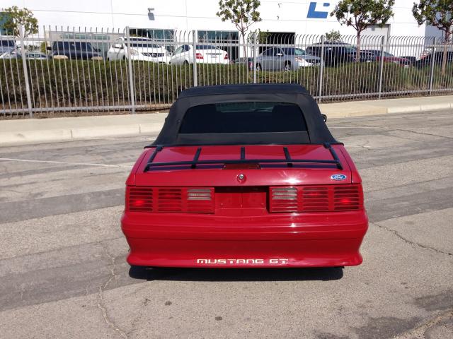 1FABP45E4KF266790 - 1989 FORD MUSTANG GT RED photo 5