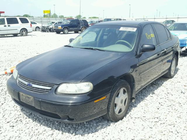 1G1NE52J816197646 - 2001 CHEVROLET MALIBU LS 黑色 照片 2
