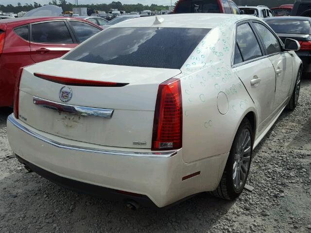 1G6DK5E38D0154959 - 2013 CADILLAC CTS PERFOR WHITE photo 4