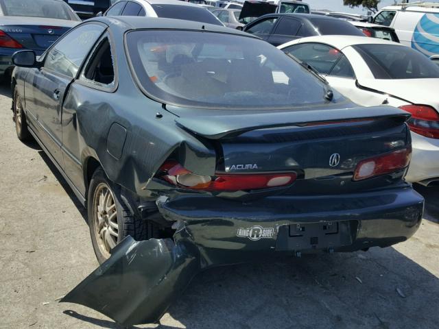 JH4DC4362SS037492 - 1995 ACURA INTEGRA SE GREEN photo 3