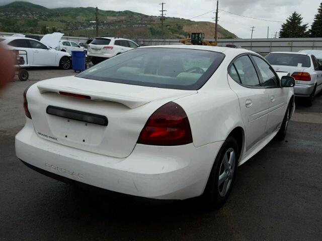 2G2WP552771211910 - 2007 PONTIAC GRAND PRIX WHITE photo 4