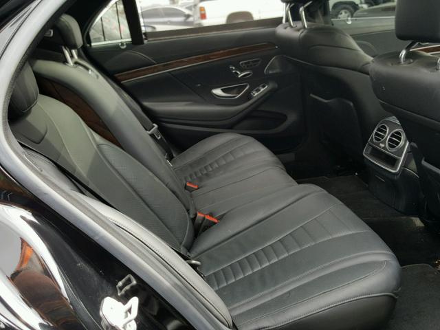 WDDUG8FB2EA046179 - 2014 MERCEDES-BENZ S 550 4MAT BLACK photo 6