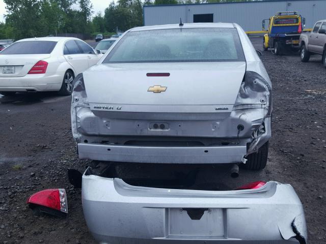 2G1WB5E30G1182777 - 2016 CHEVROLET IMPALA LIM SILVER photo 9