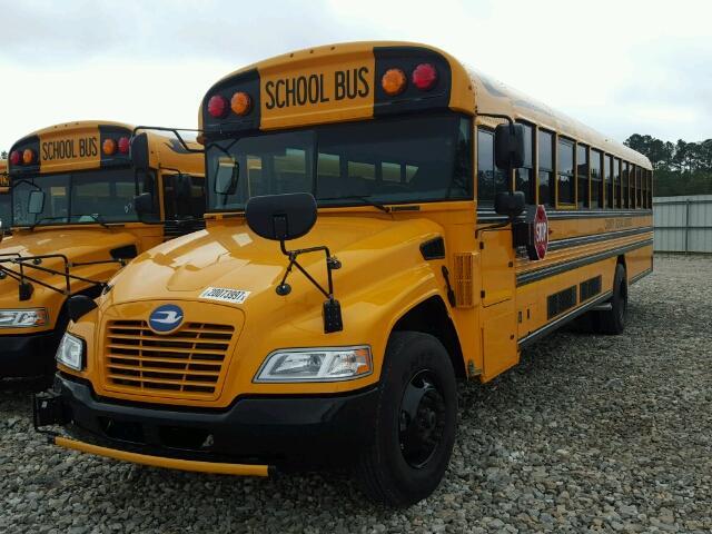 1BAKGCPH6HF327510 - 2017 BLUE BIRD SCHOOL BUS YELLOW photo 2