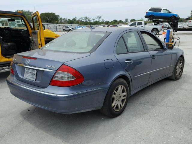 WDBUF22X77B044404 - 2007 MERCEDES-BENZ E 320 CDI GRAY photo 4