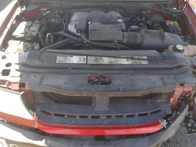 5LMFU28R32LJ18034 - 2002 LINCOLN NAVIGATOR Czerwony zdjęcie 7