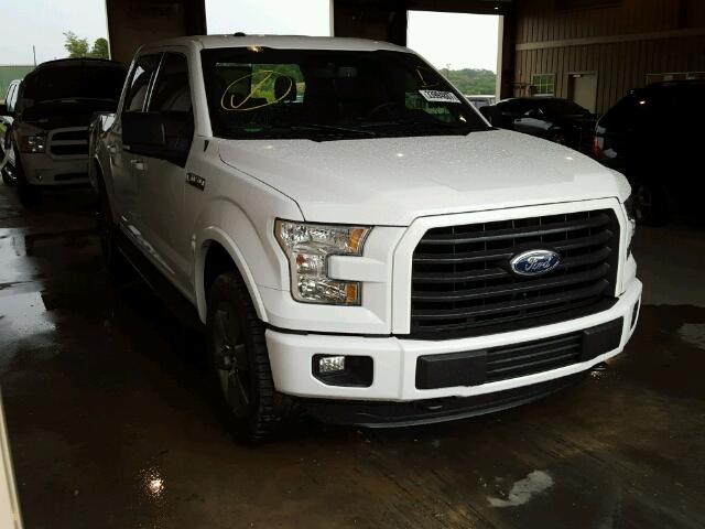 1FTEW1EF2GFC54971 - 2016 FORD F150 SUPER WHITE photo 1