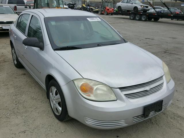 1G1AK52FX57561133 - 2005 CHEVROLET COBALT SILVER photo 1