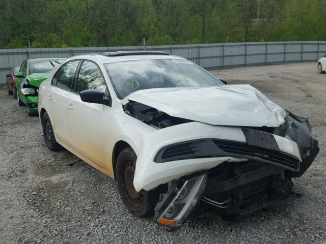 3VW2K7AJ6CM338181 - 2012 VOLKSWAGEN JETTA BASE 白色 照片 1