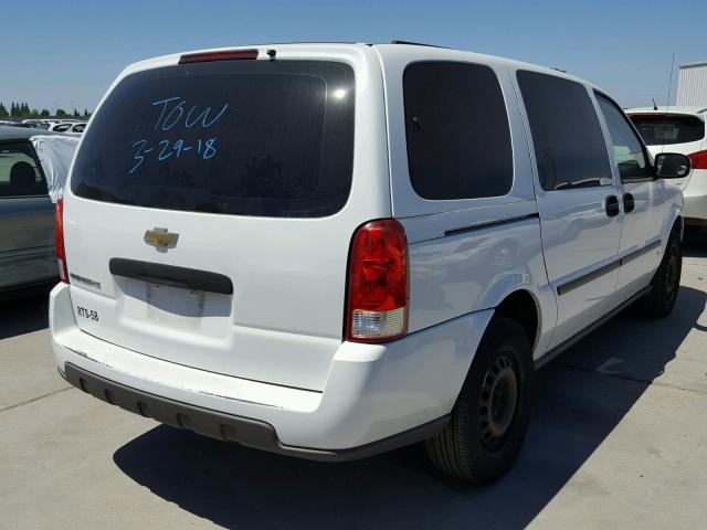 1GNDV23L16D243877 - 2006 CHEVROLET UPLANDER L WHITE photo 4