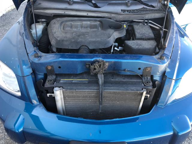 3GNBAADB8AS527633 - 2010 CHEVROLET HHR LS BLUE photo 8