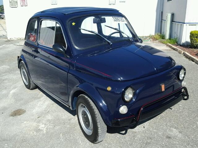 2953492 - 1971 FIAT 500 BLUE photo 1