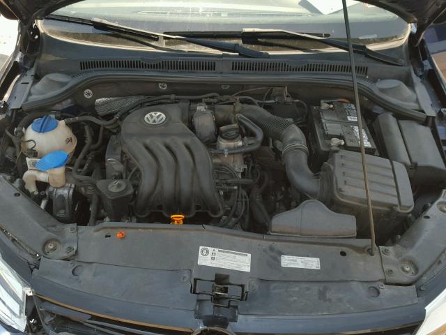 3VW2K7AJ9CM366380 - 2012 VOLKSWAGEN JETTA BASE 蓝色 照片 7