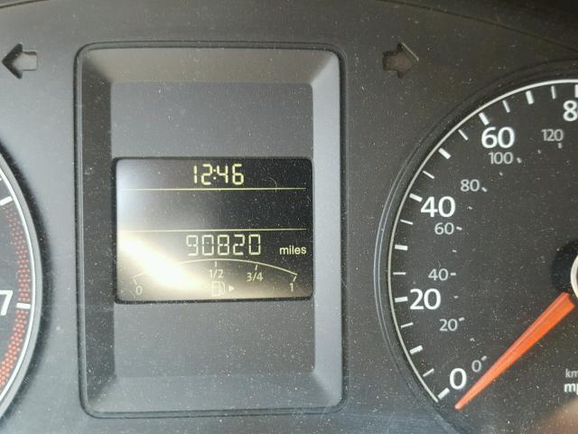 3VW2K7AJ9CM366380 - 2012 VOLKSWAGEN JETTA BASE 蓝色 照片 8