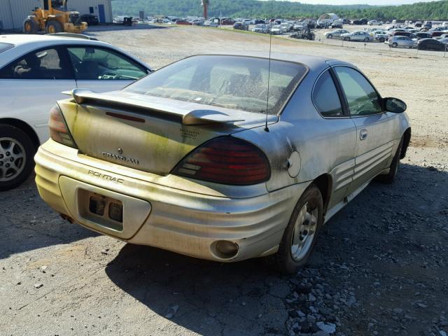 1G2NF12E72C251266 - 2002 PONTIAC GRAND AM S ნაცრისფერი ფოტო 4