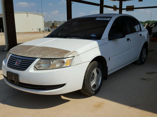 1G8AF52F05Z164136 - 2005 SATURN ION LEVEL WHITE photo 2