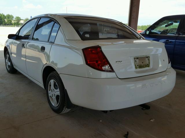 1G8AF52F05Z164136 - 2005 SATURN ION LEVEL WHITE photo 3
