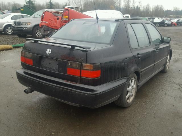 3VWTD81HXTM121430 - 1996 VOLKSWAGEN JETTA GLX BLACK photo 4