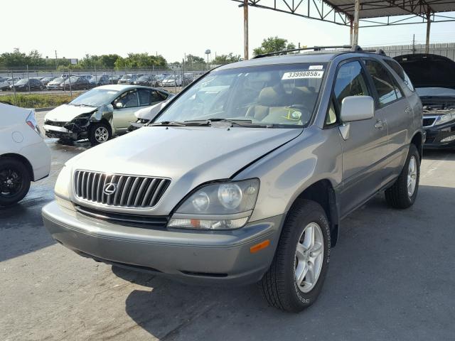 JT6GF10U7Y0054856 - 2000 LEXUS RX 300 GRAY photo 2