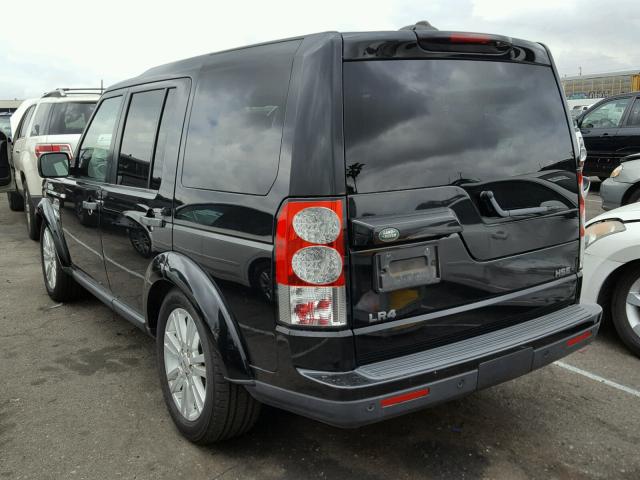 SALAK2D4XBA567166 - 2011 LAND ROVER LR4 HSE LU BLACK photo 3