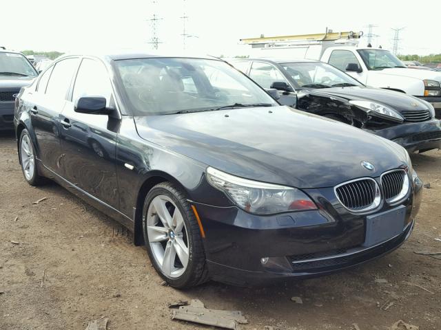 WBANV93578CZ61575 - 2008 BMW 535 XI Czarny zdjęcie 1