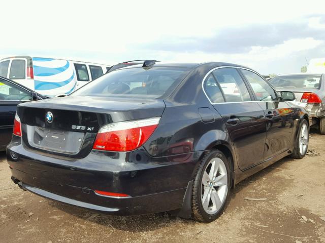 WBANV93578CZ61575 - 2008 BMW 535 XI Czarny zdjęcie 4