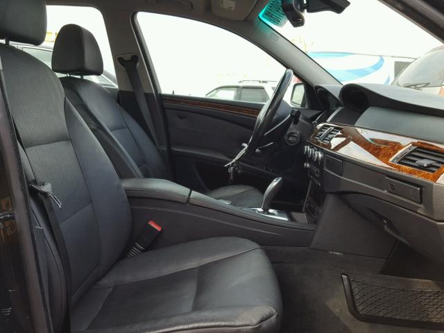 WBANV93578CZ61575 - 2008 BMW 535 XI Czarny zdjęcie 5