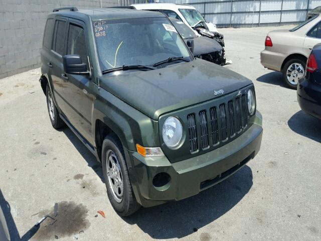 1J8FT28W48D762380 - 2008 JEEP PATRIOT SP GREEN photo 1