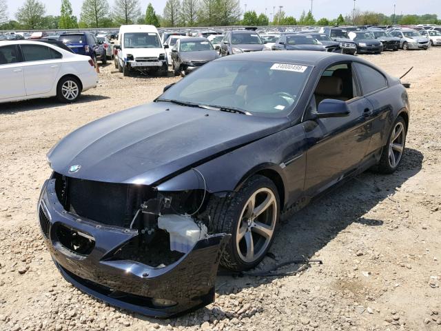 WBAEA5C52ACV93140 - 2010 BMW 650 I BLACK photo 2