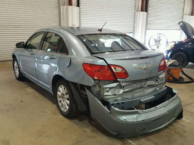 1C3LC46B49N559026 - 2009 CHRYSLER SEBRING LX BLUE photo 3