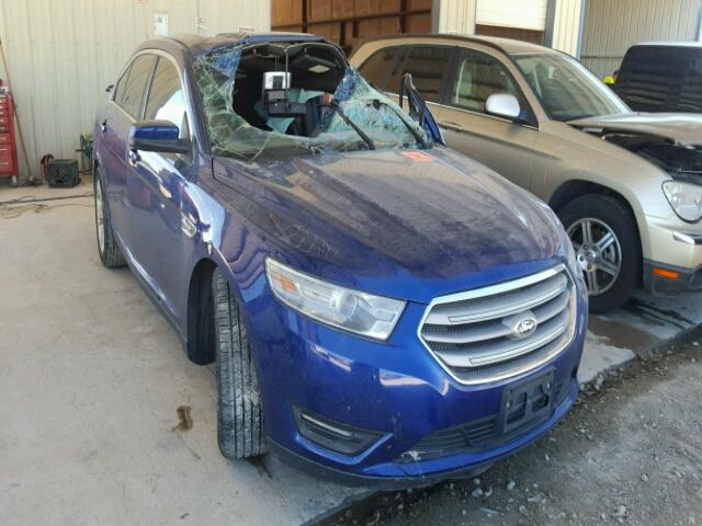 1FAHP2E91DG174910 - 2013 FORD TAURUS SEL BLUE photo 1