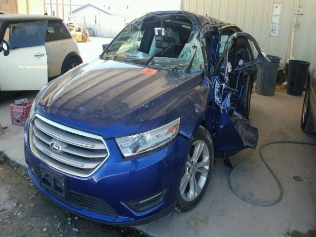 1FAHP2E91DG174910 - 2013 FORD TAURUS SEL BLUE photo 2