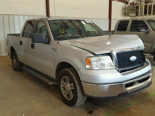 1FTPW12VX8FC10240 - 2008 FORD F150 SUPER GRAY photo 1