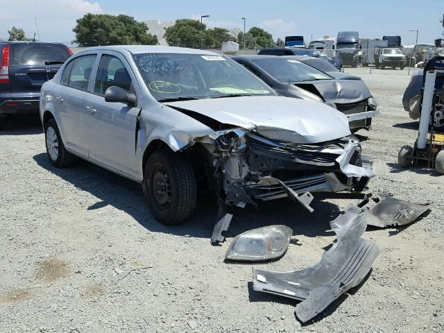 1G1AK58F787275350 - 2008 CHEVROLET COBALT SILVER photo 1