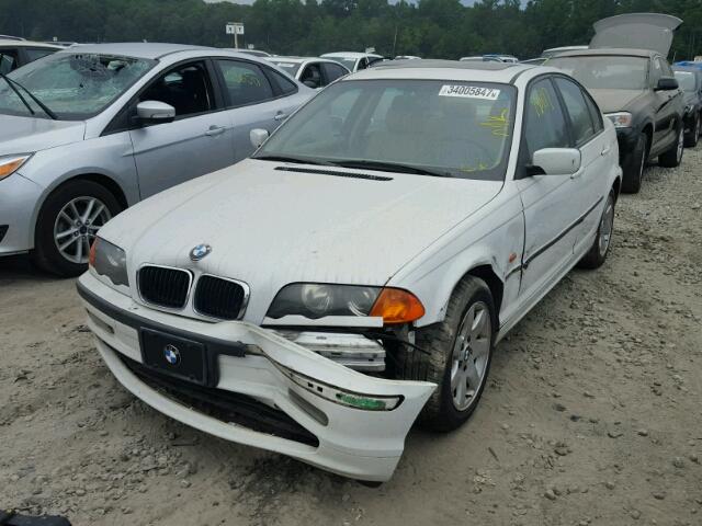 WBAAN37491ND48089 - 2001 BMW 325 I WHITE photo 2