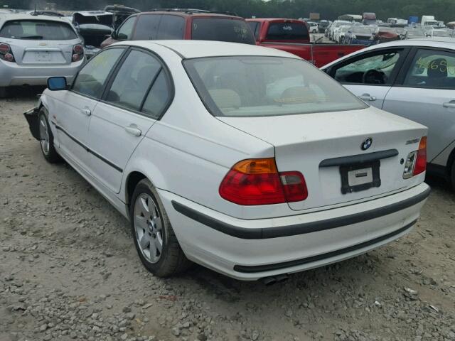 WBAAN37491ND48089 - 2001 BMW 325 I WHITE photo 3