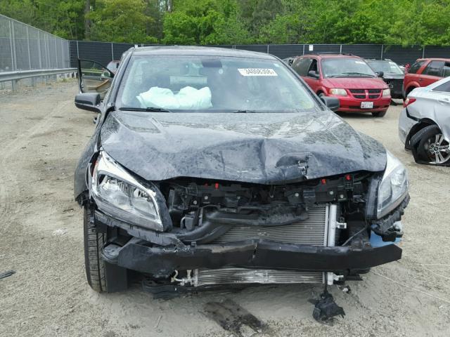 1G11B5SL4EF167459 - 2014 CHEVROLET MALIBU LS შავი ფოტო 9