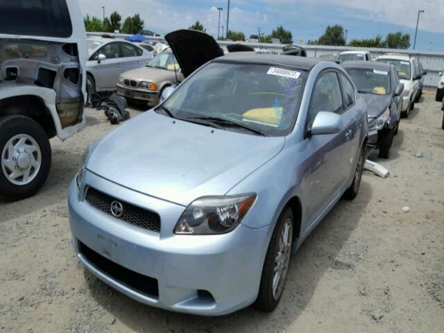 JTKDE177570193955 - 2007 SCION TC BLUE photo 2