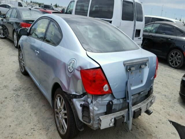 JTKDE177570193955 - 2007 SCION TC BLUE photo 3