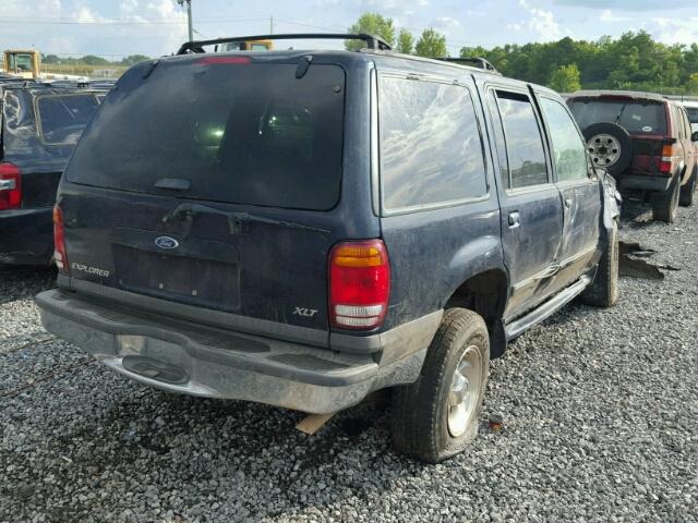 1FMZU34E6XZB70268 - 1999 FORD EXPLORER BLUE photo 4