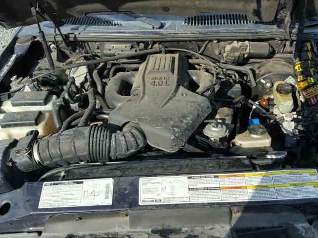 1FMZU34E6XZB70268 - 1999 FORD EXPLORER BLUE photo 7