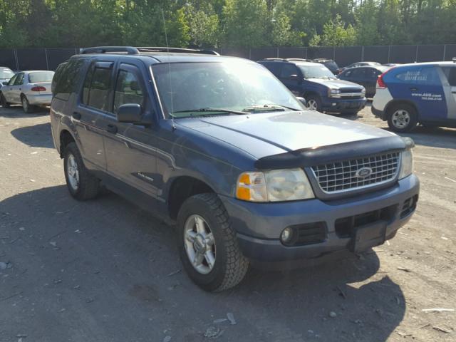 1FMDU73K84ZA92712 - 2004 FORD EXPLORER X BLUE photo 1